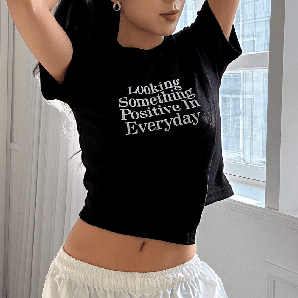 Top Something Positive - negro
