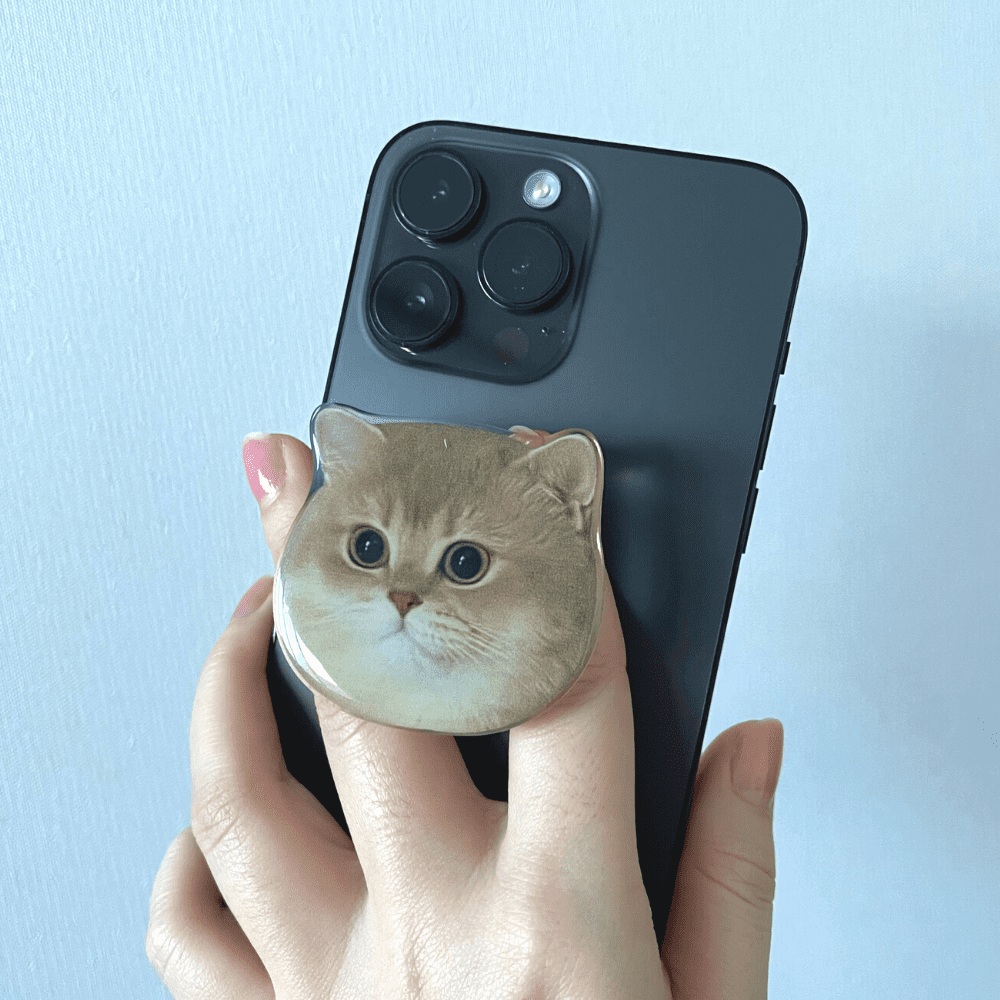 Pop socket - Gatito marrón