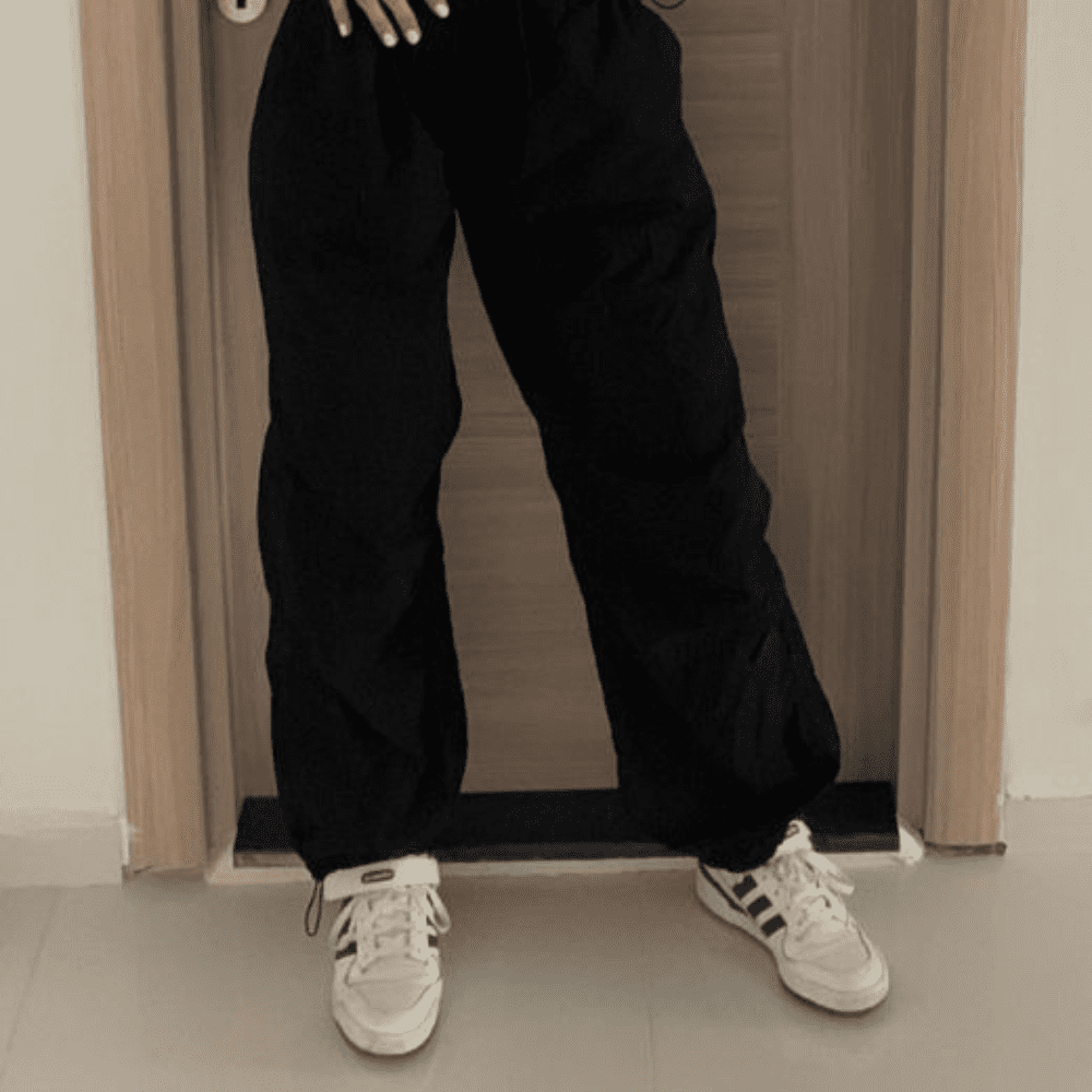 Pantalón Cargo - negro