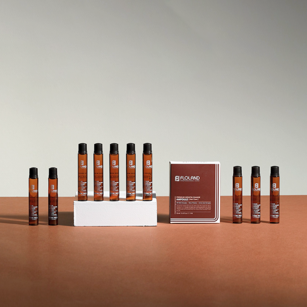 Premium Keratin Hair Ampoule (Cabello dañado)