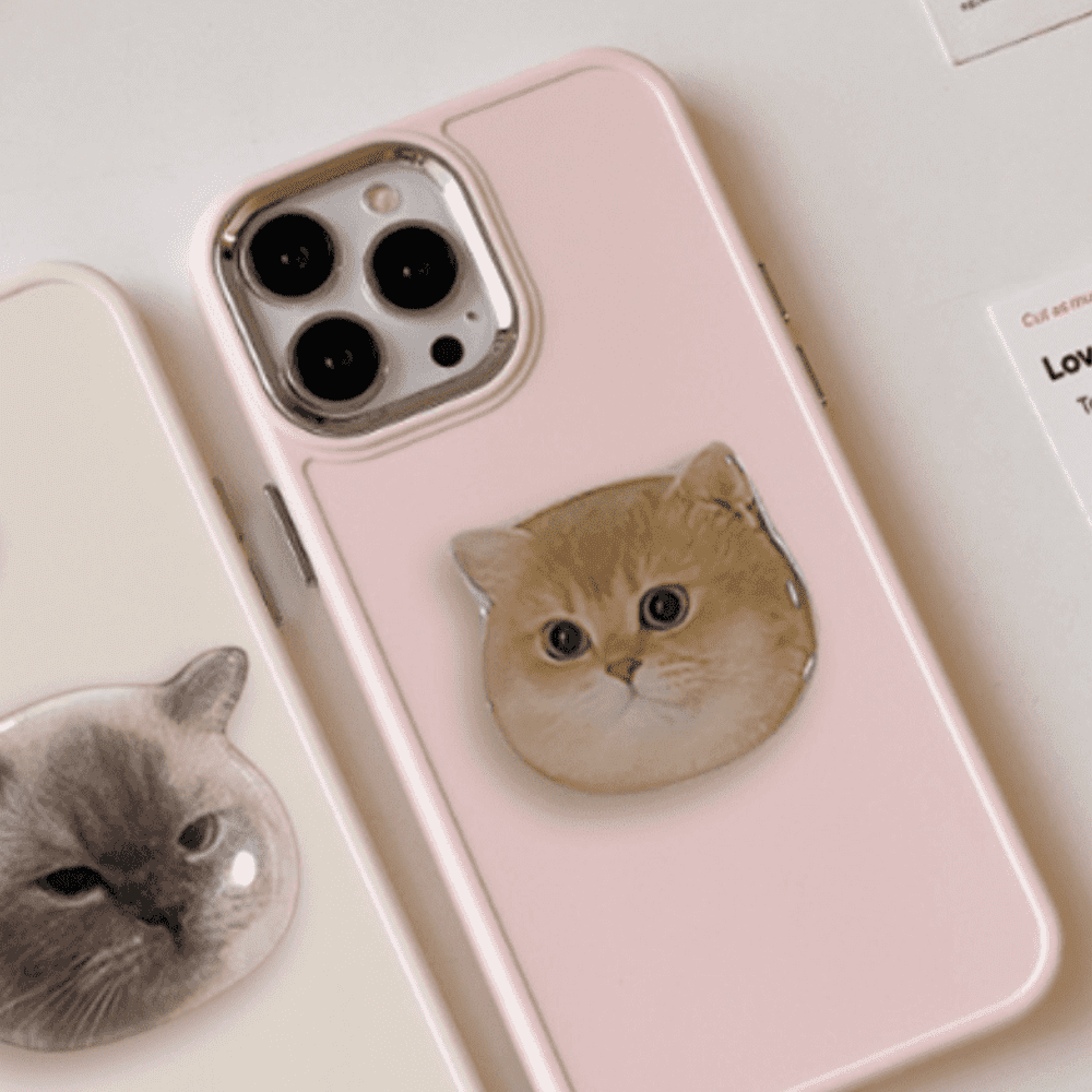 Pop socket - Gatito marrón