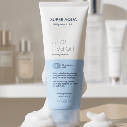 Super Aqua Hyalron Cleansing Foam