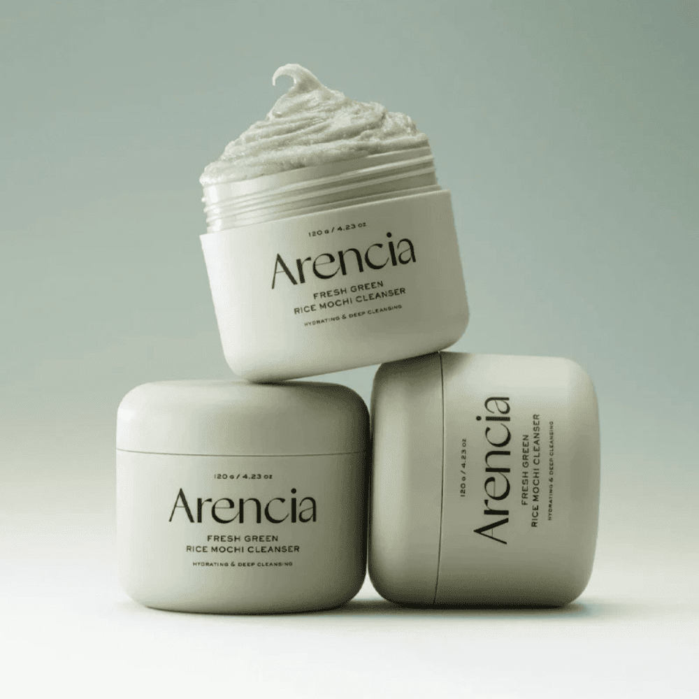 Arencia Fresh Green Rice Mochi Cleanser