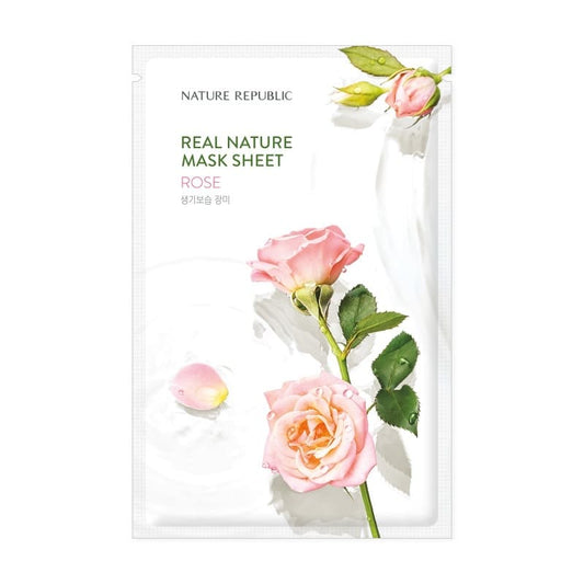 Real Nature Mask Sheet - Rose