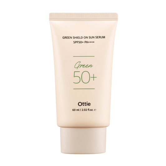 Green Shield On Sun Serum